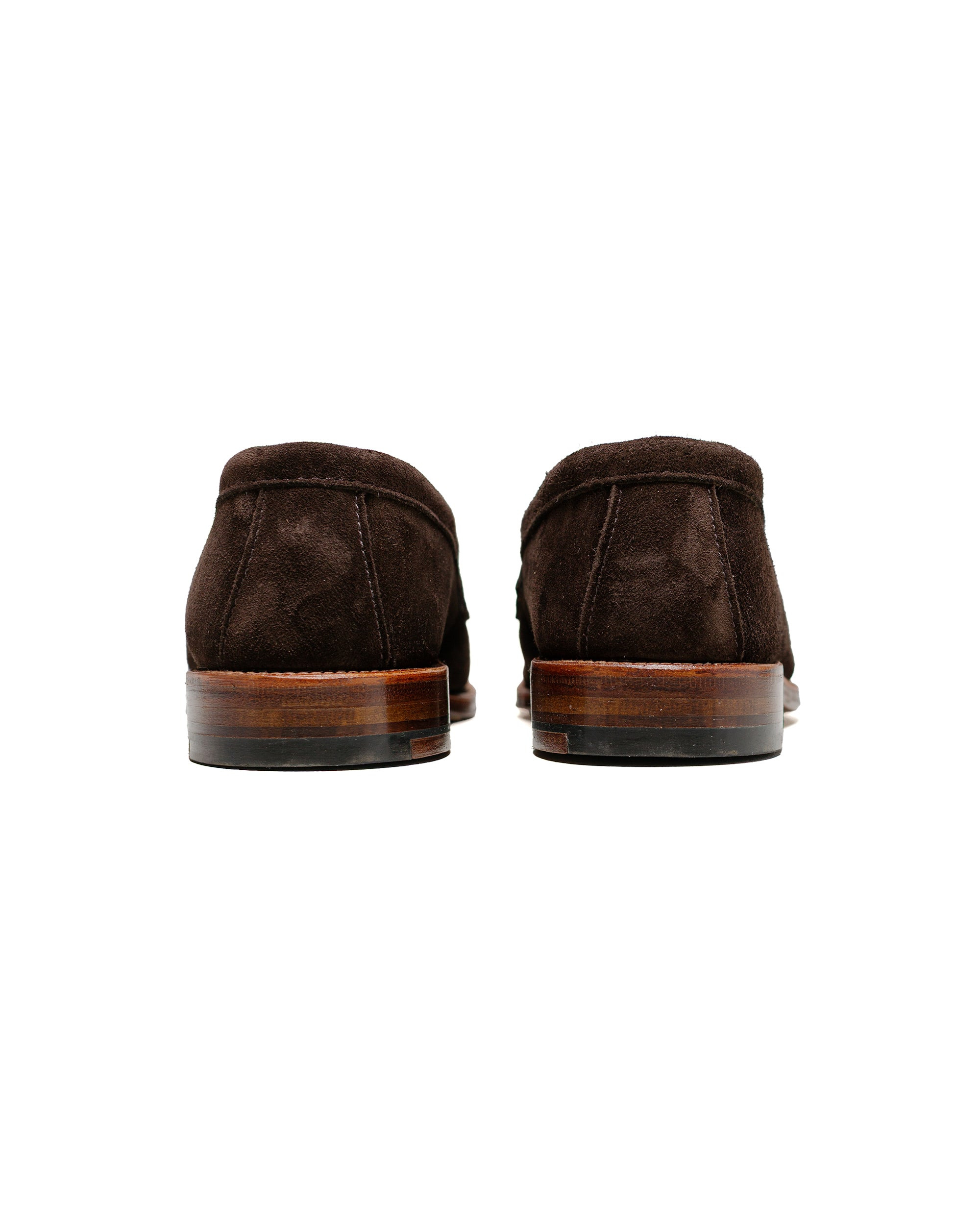 Penny Loafer Dark Brown Suede 5738F - 4