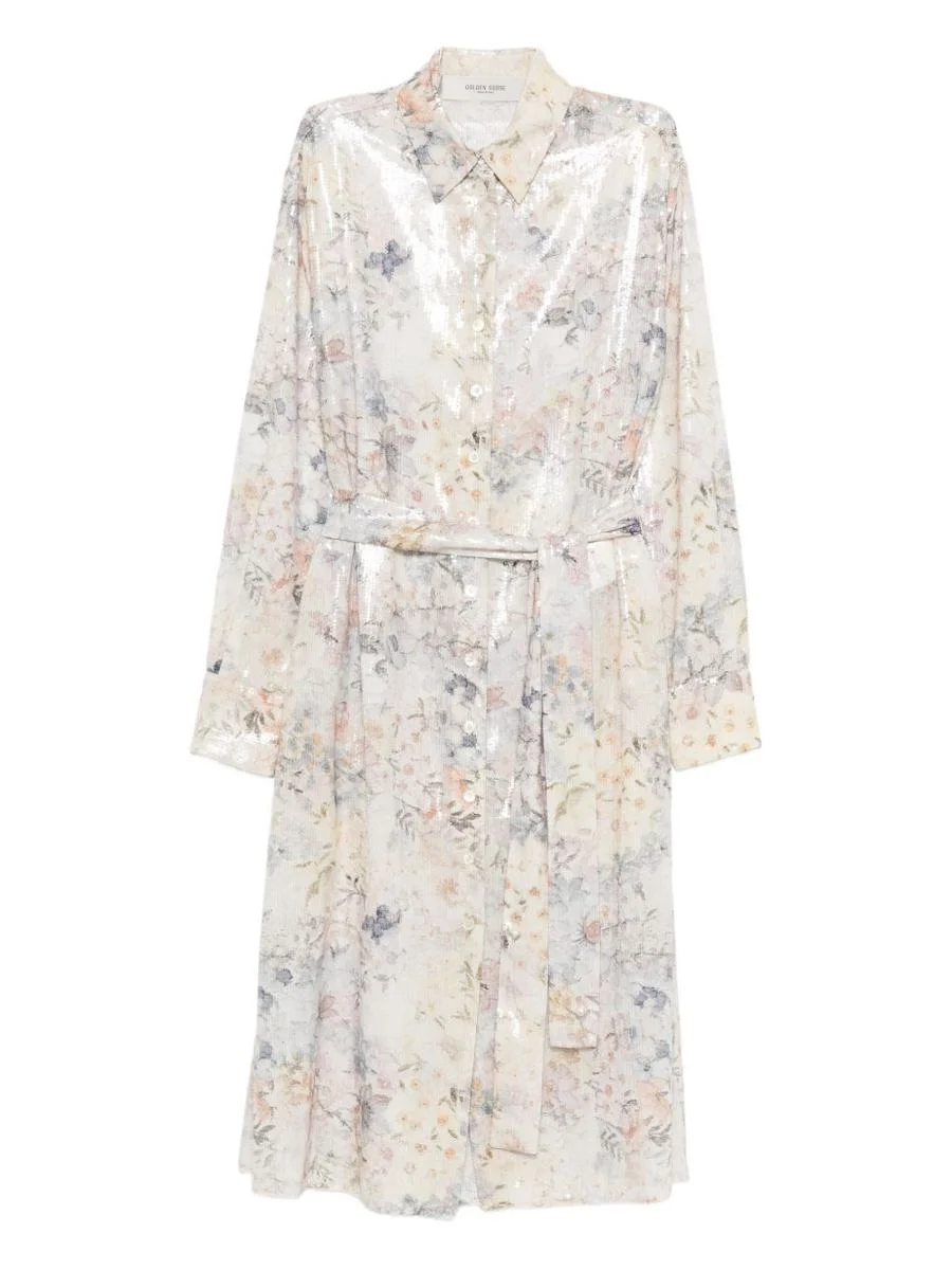 Golden Goose Floral Midi Dress - 1