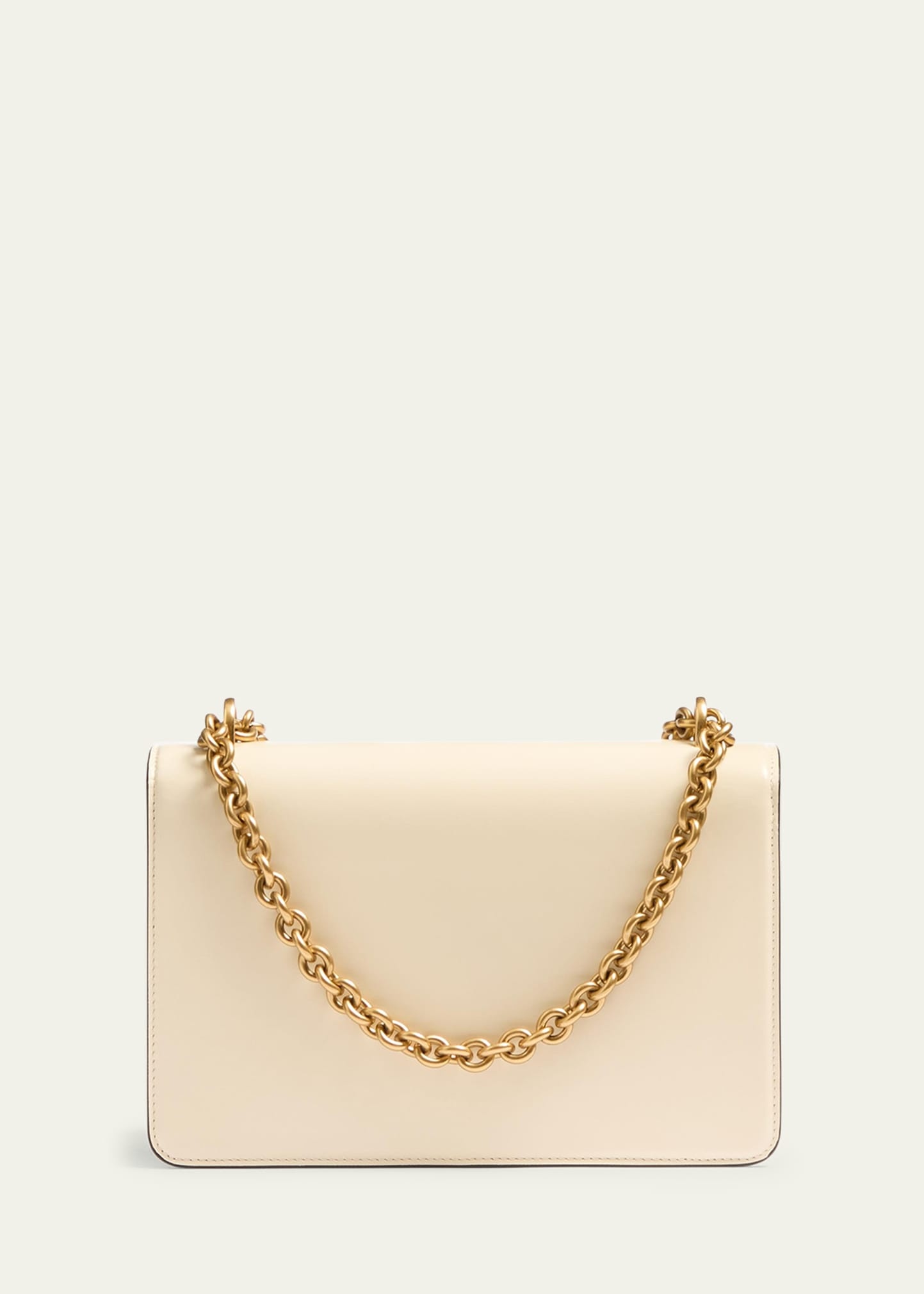 Vain Flap Leather Chain Shoulder Bag - 3
