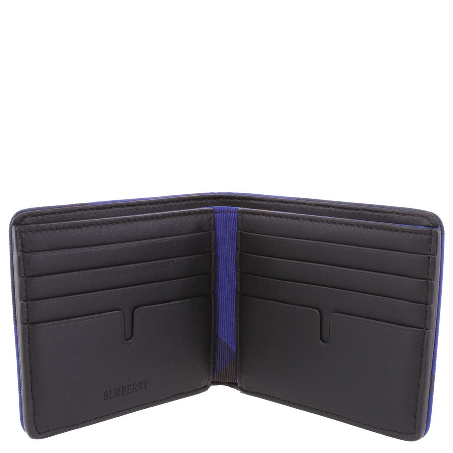 Burberry Black Heritage EKD Bifold Wallet - 4