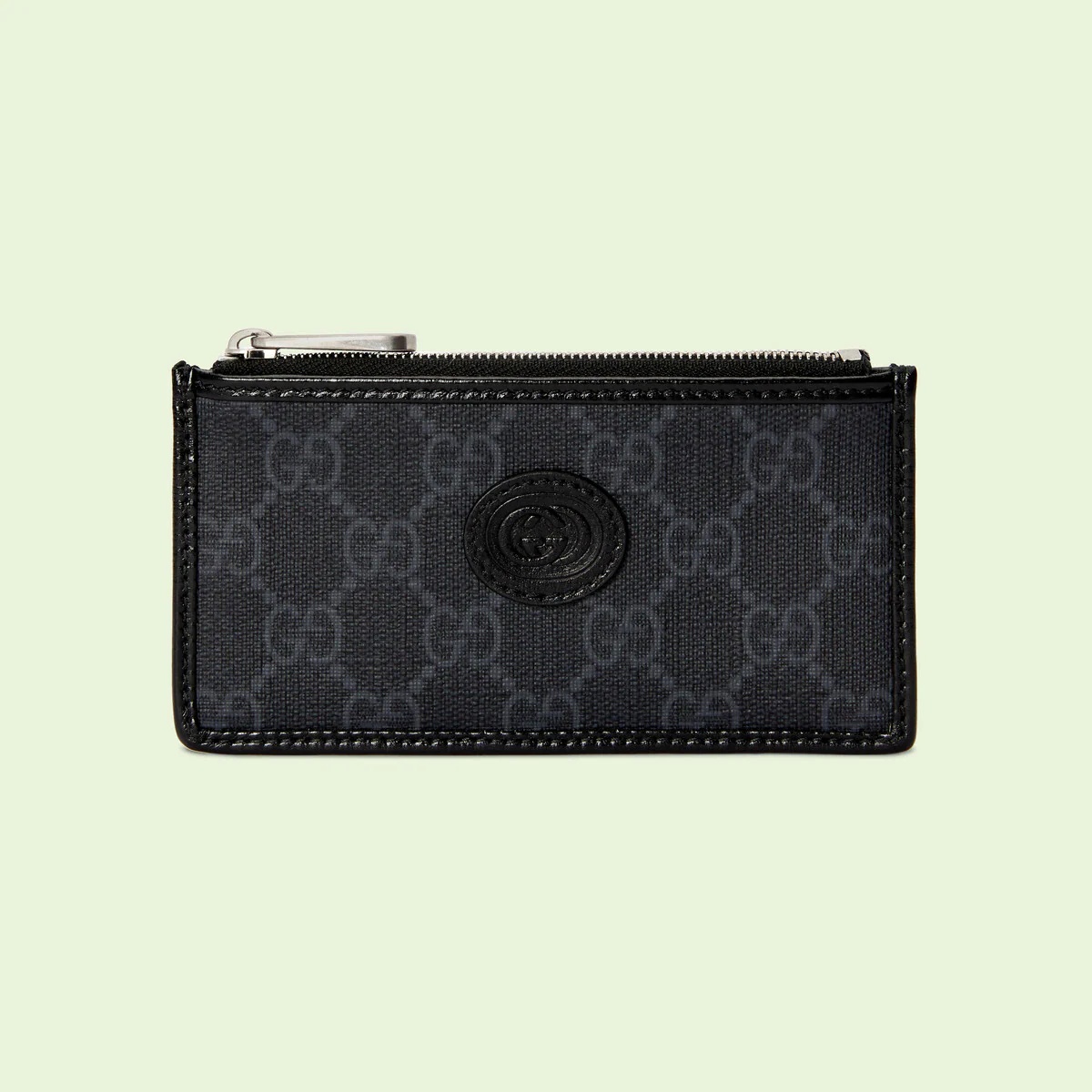 Card case with Interlocking G - 1