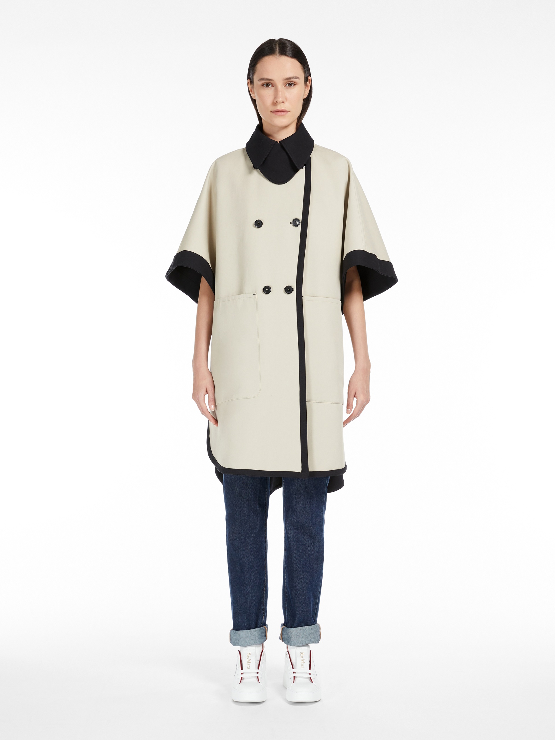 SEDAN Water-resistant cotton cape - 6