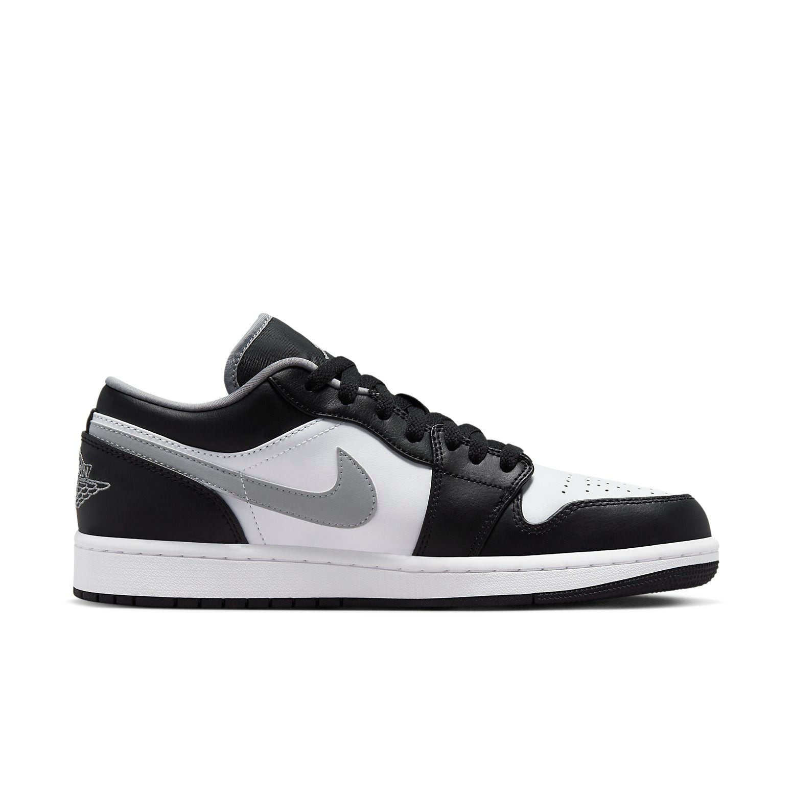 Air Jordan 1 Low 'Black White Grey' 553558-040 - 2