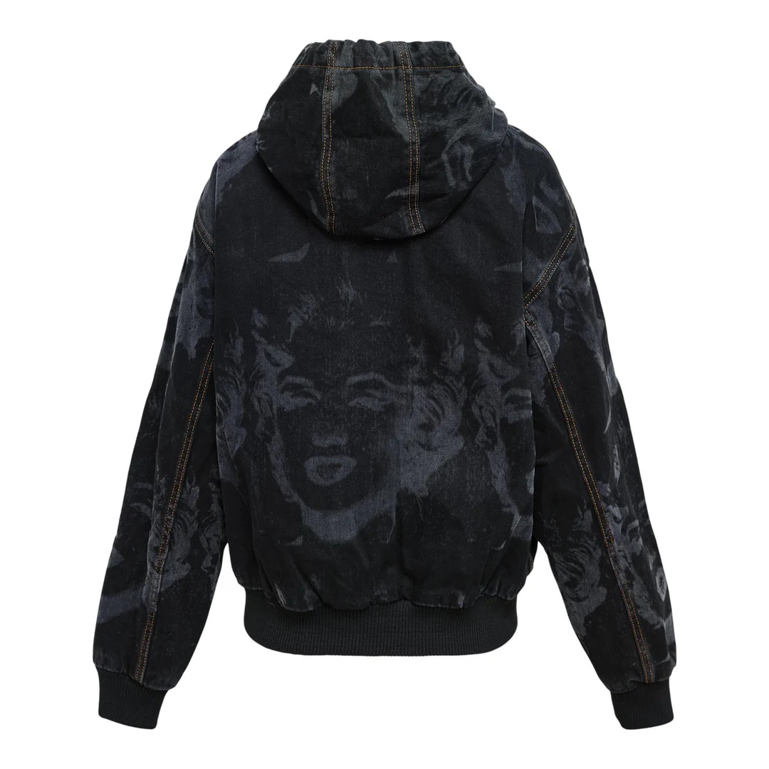 Women Marilyn Denim Workwear Jacket - 2