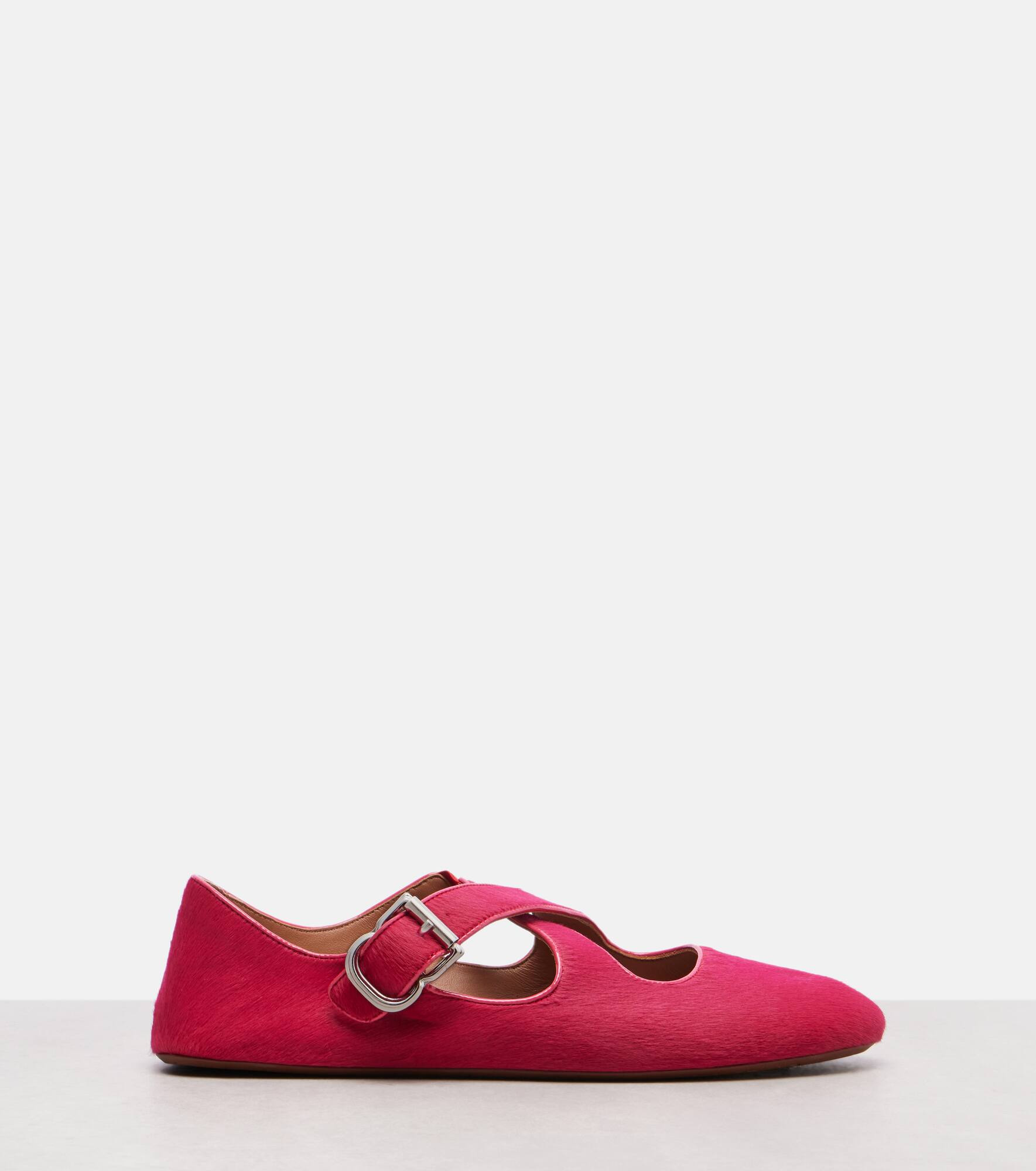 La Ballerine suede Mary Jane flats - 4