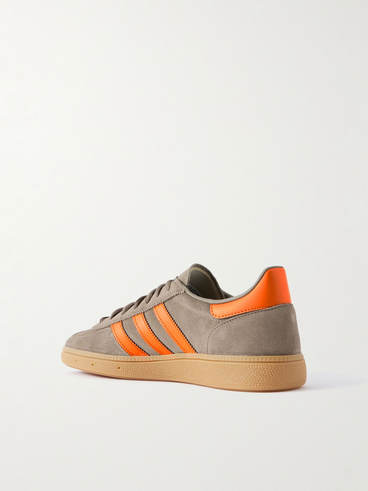 Handball Spezial Leather-Trimmed Suede Sneakers Brown - 4