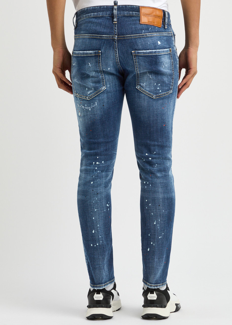 DSQUARED2 Skater Distressed Skinny Jeans - 3