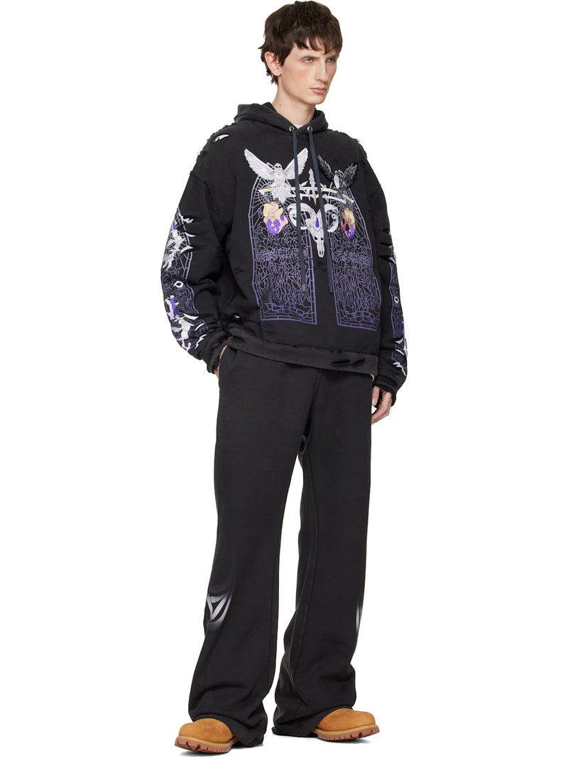 WHO DECIDES WAR Black Eptiome Hoodie outlook