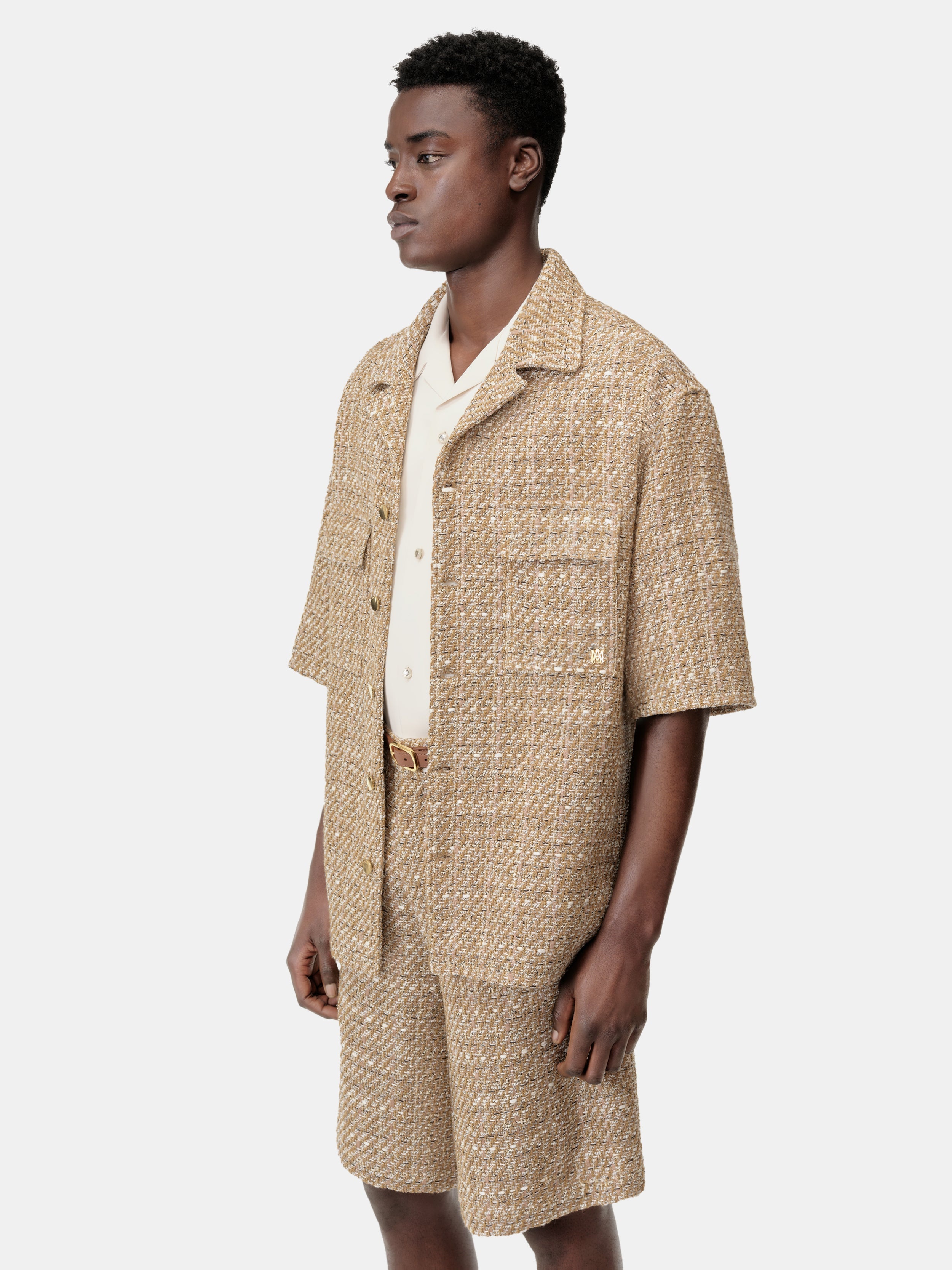 BOUCLE CAMP SHIRT - 5