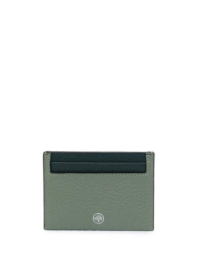 Mulberry logo-detail leather cardholder outlook