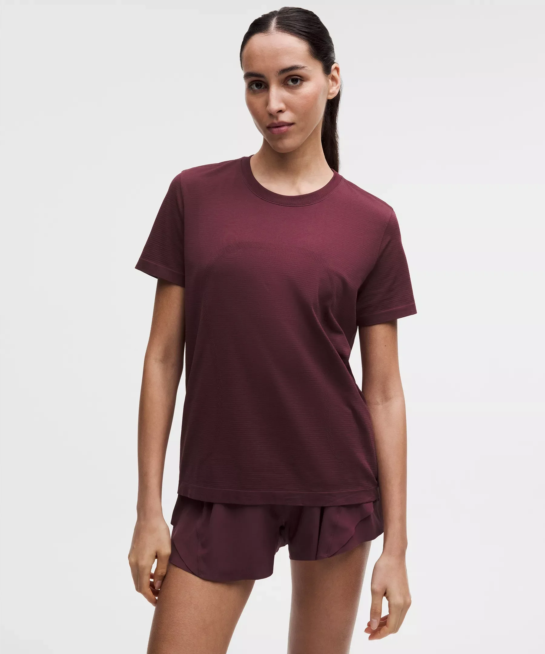 Swiftly Relaxed Short-Sleeve Shirt Hip Length *Updated Fit - 1