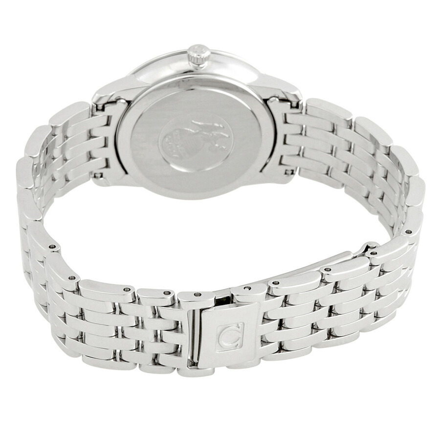 Omega De Ville Prestige White Silvery Diamond Dial Ladies Watch 424.10.27.60.52.002 - 3