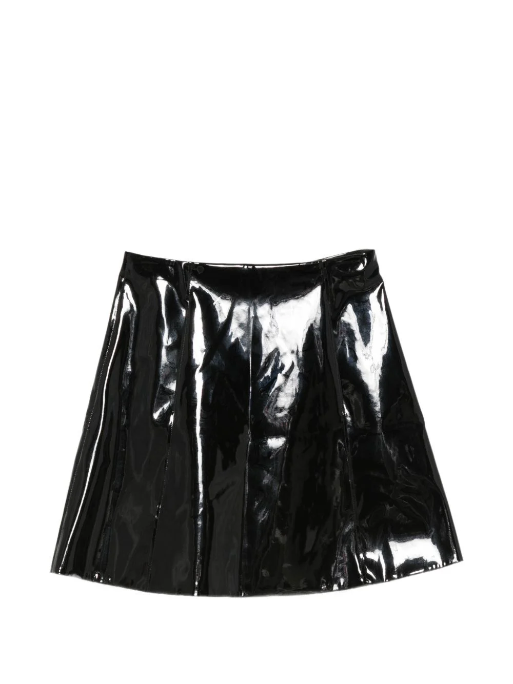 Patent short skirt - 1