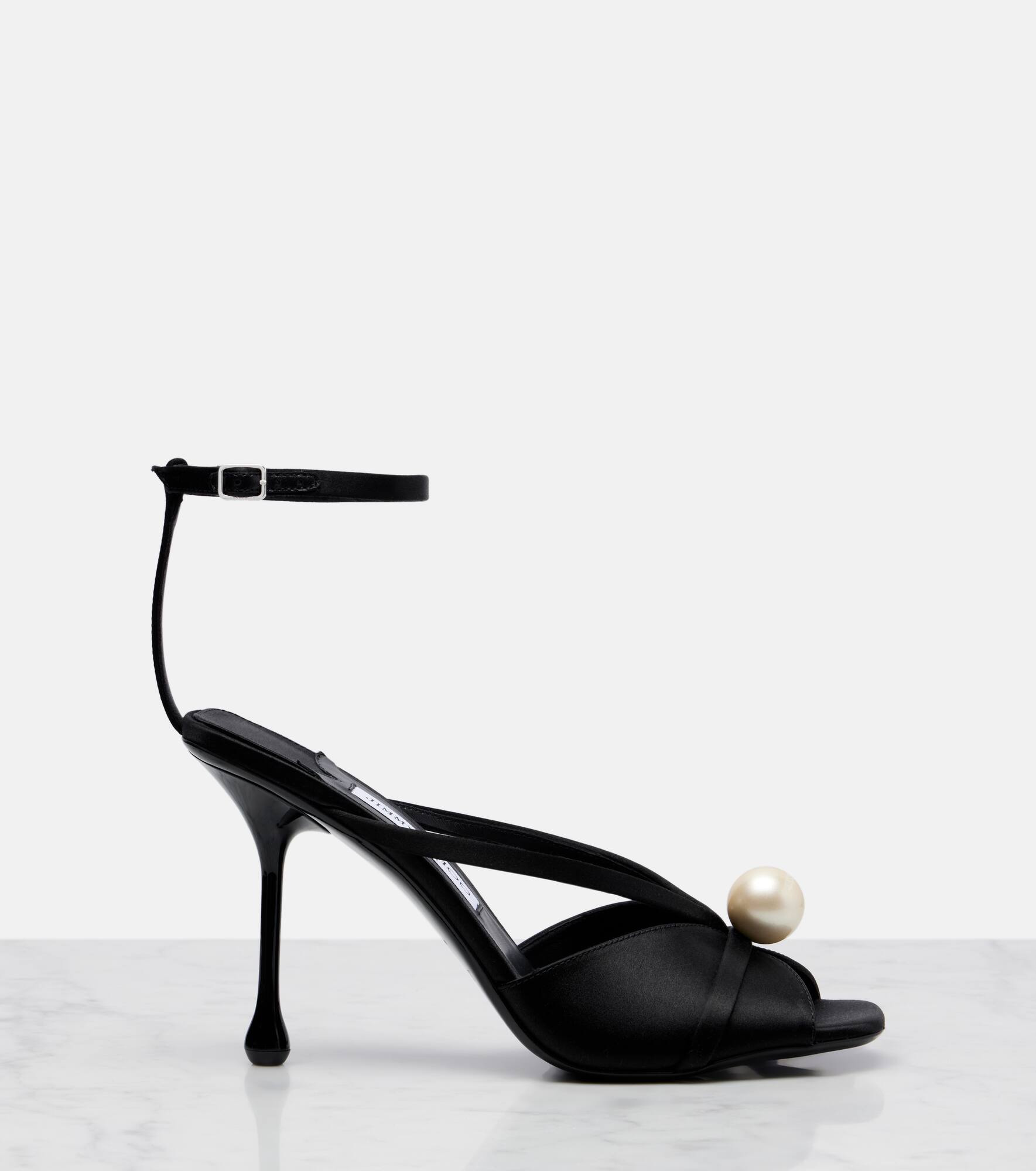 Siva 95 embellished satin sandals - 4