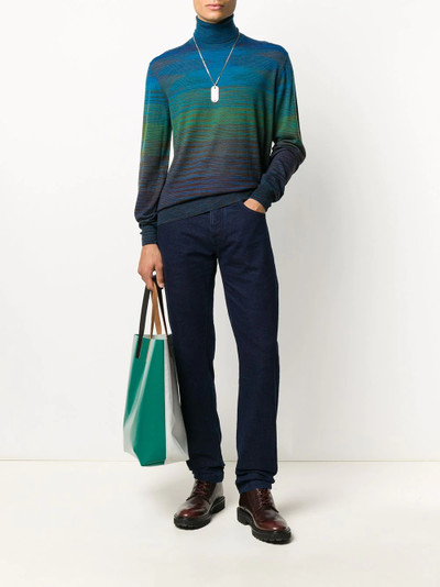 Missoni striped knit jumper  outlook