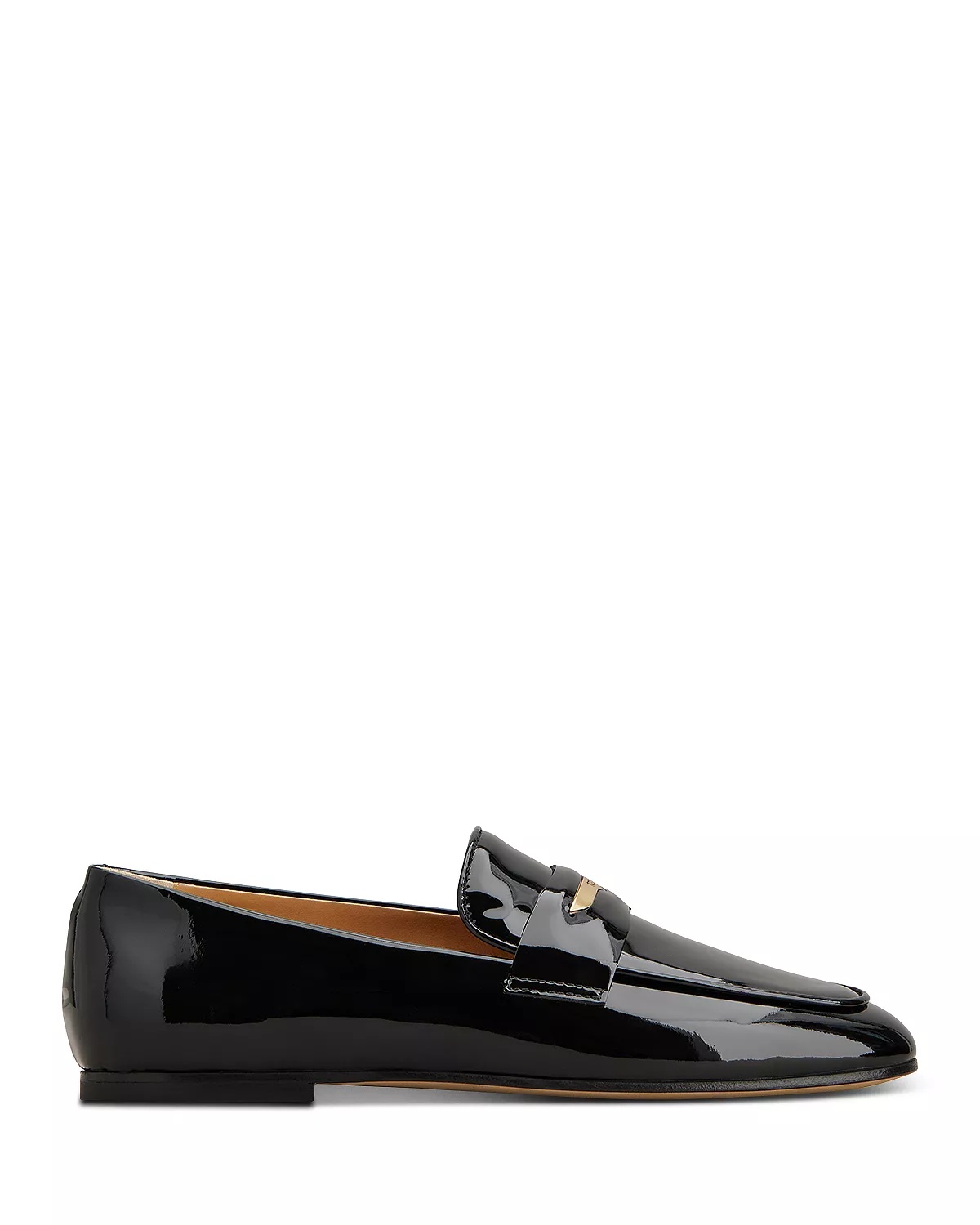 Women's Leather Loafer Flats - 2