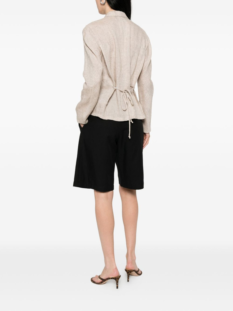 EMPORIO ARMANI single-button blazer outlook