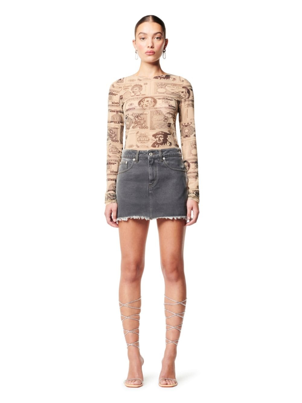 Hp Currencies Mesh Ls Top - 2