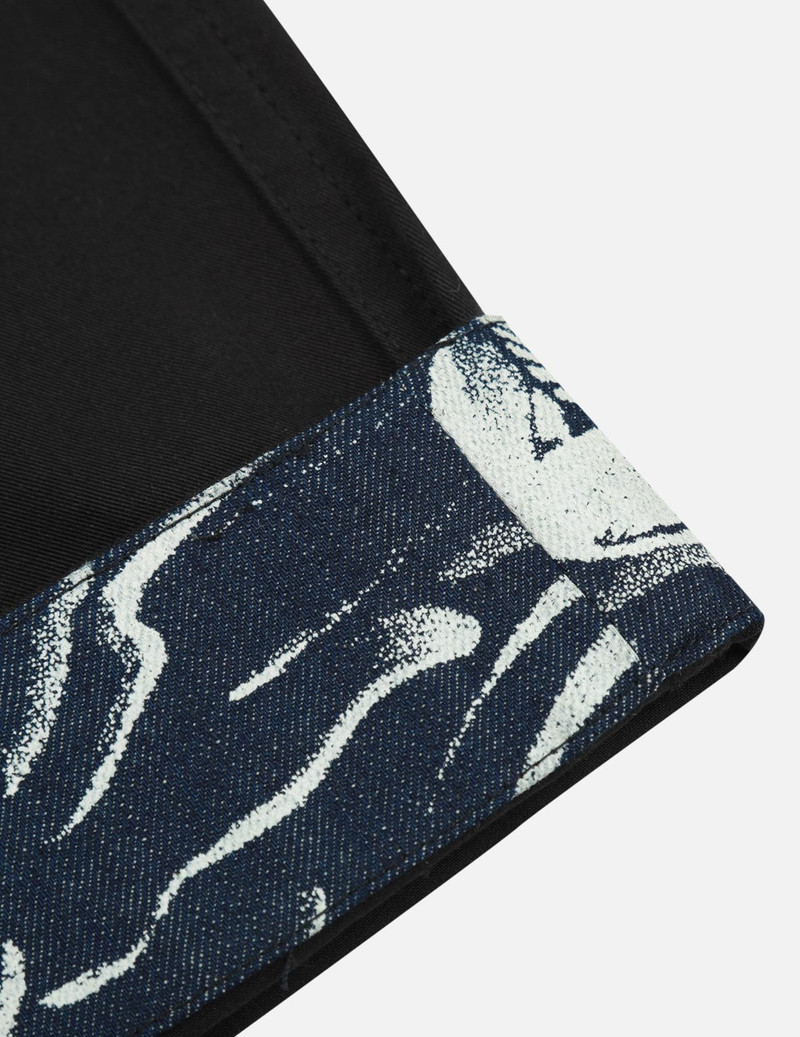 SEAGULL AND LOGO APPLIQUÉ EMBROIDERY RELAX FIT SHORTS 10