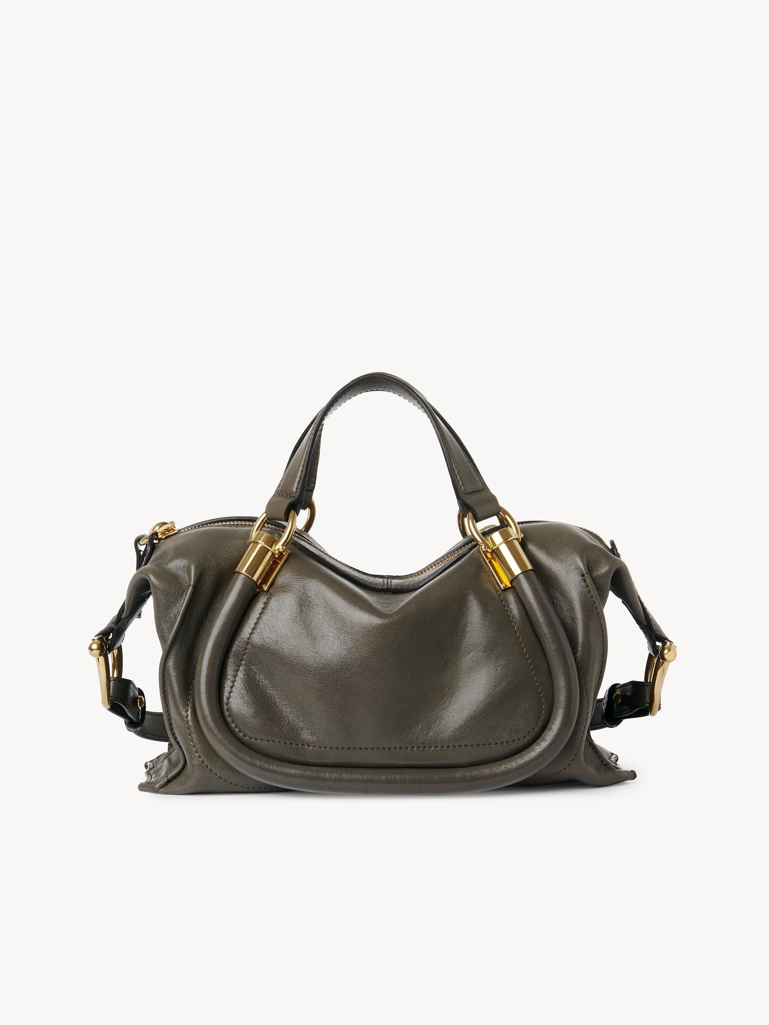 SMALL PARATY 24 BAG IN SHINY LEATHER - 5