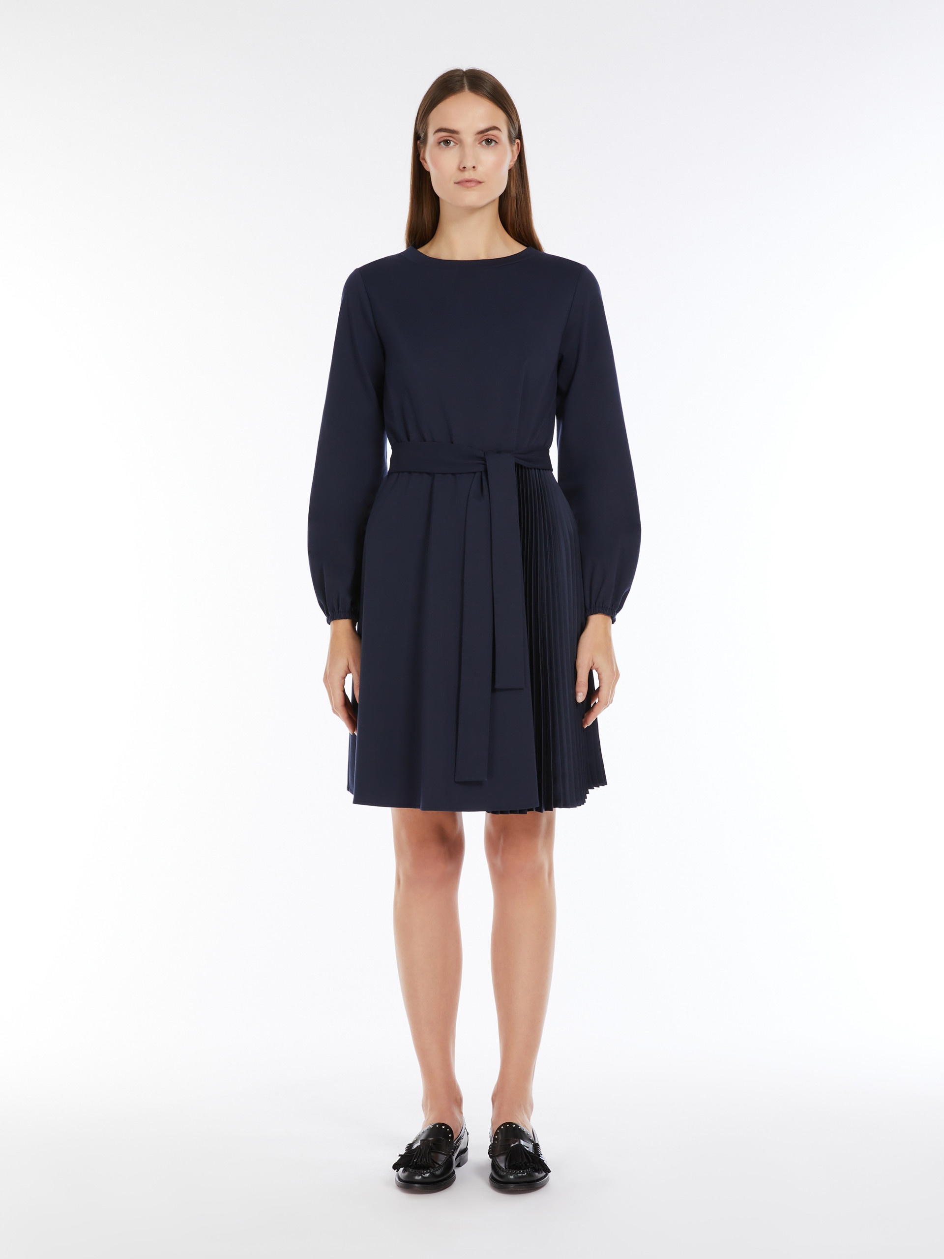 RIVIERA Milano-knit jersey midi dress - 3