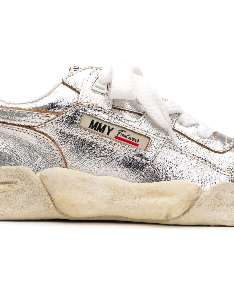 "PARKER" OG Sole Wrinkled Leather Low-top Sneaker 32