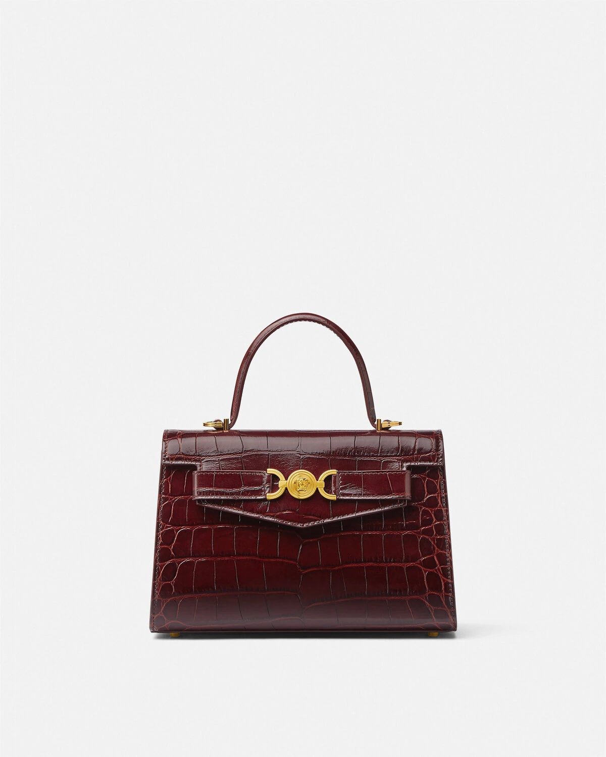 Croc-Effect Medusa '95 Handbag - 1