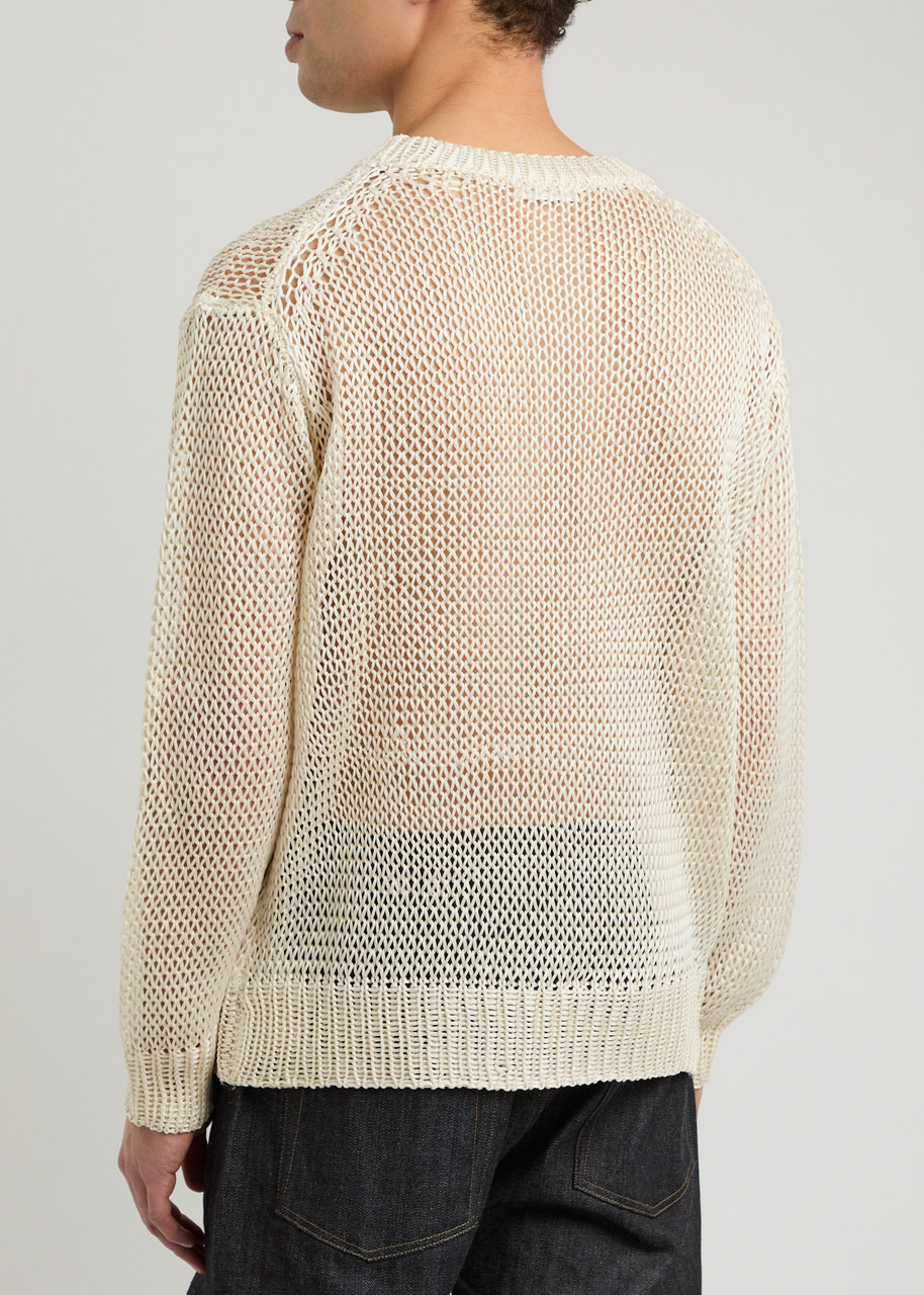 Jil Sander Open-knit Silk Jumper - 3