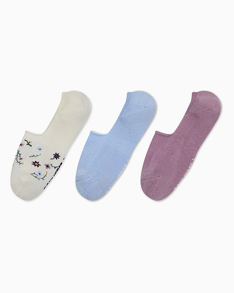 3-Pack Printed Liner Socks 1
