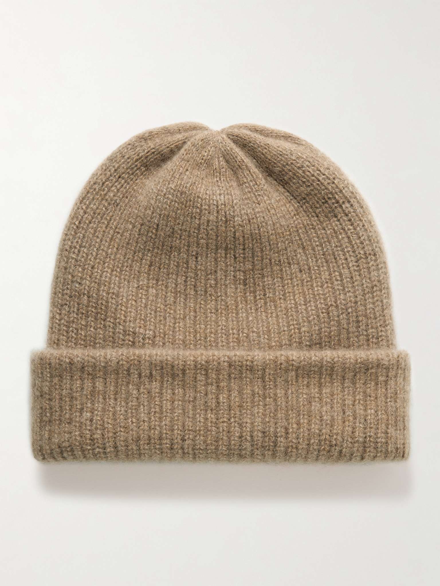 Watchman Ribbed Cashmere Beanie - 1