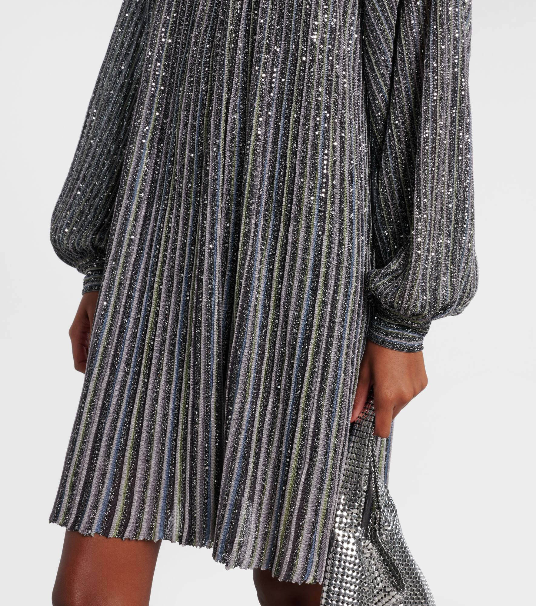 Lamé minidress - 5
