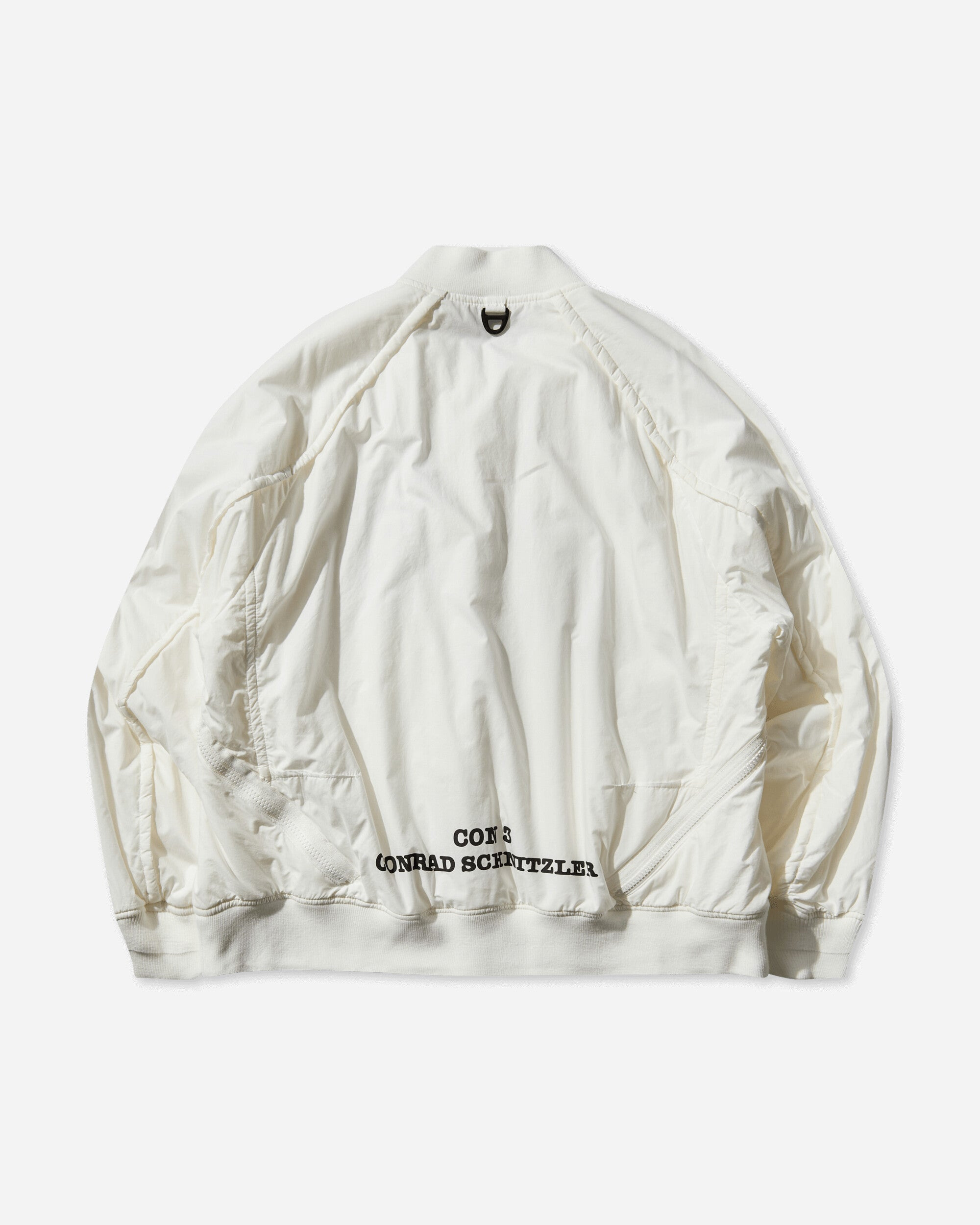 Men's Conrad Schnitzler Cotton Bomber Jacket Off White - 2