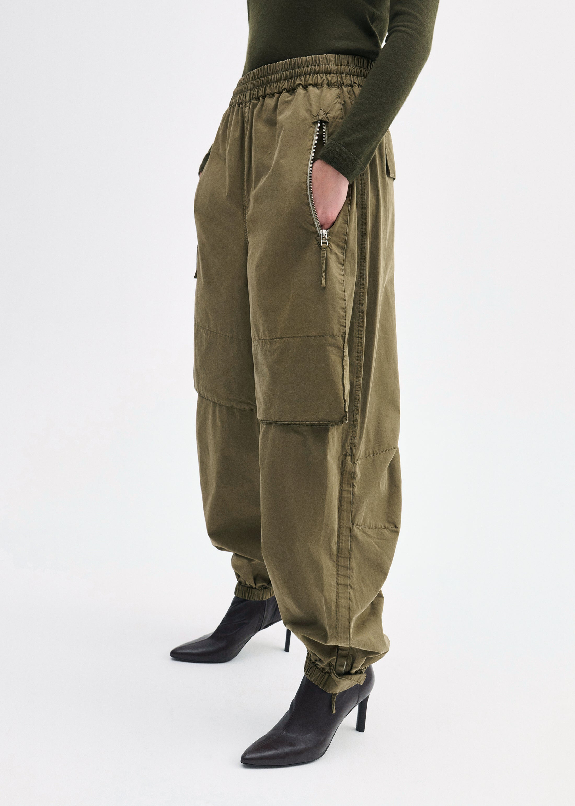 Utility Pant in Cotton Twill - 2