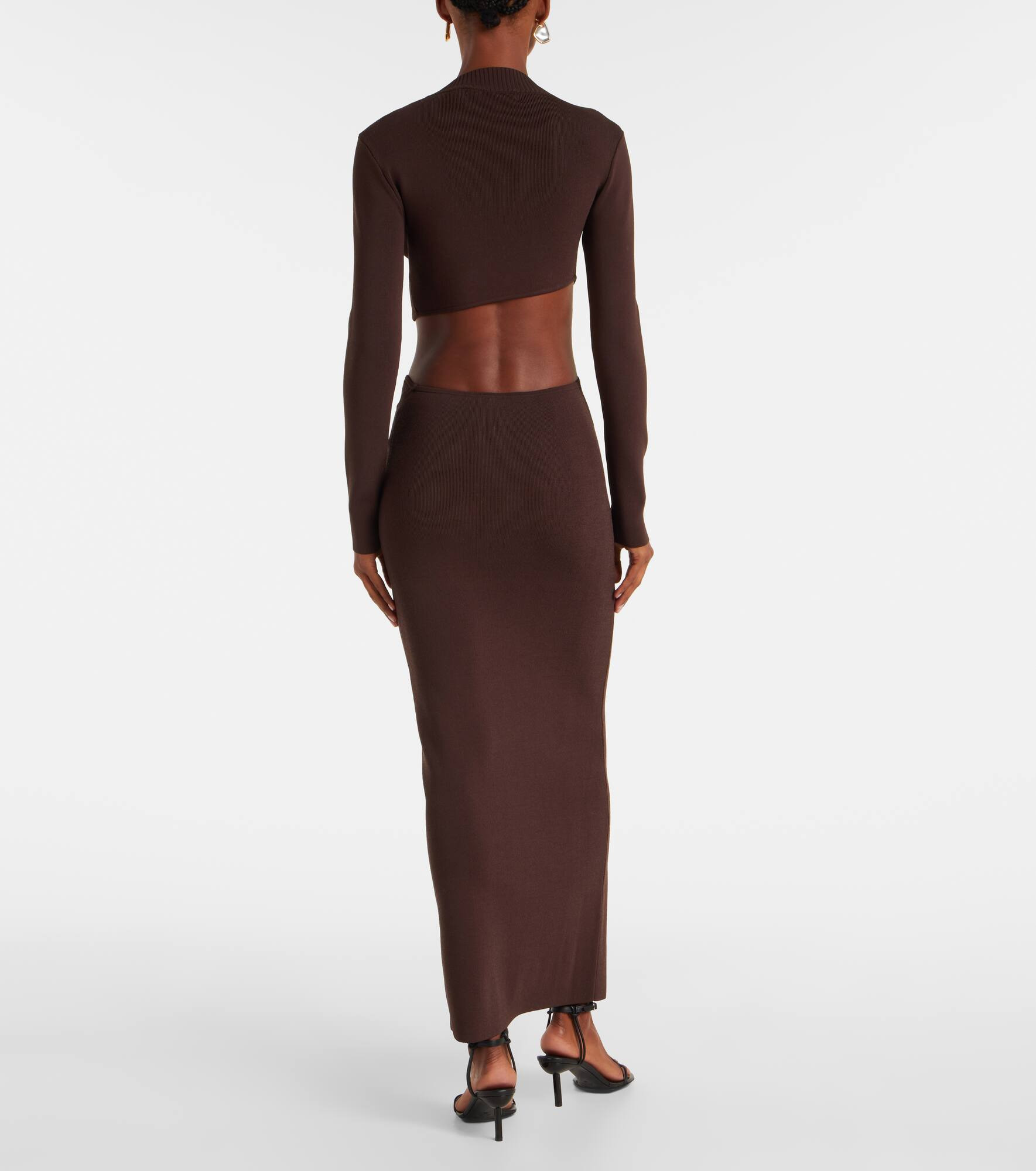 Knitted maxi skirt - 3