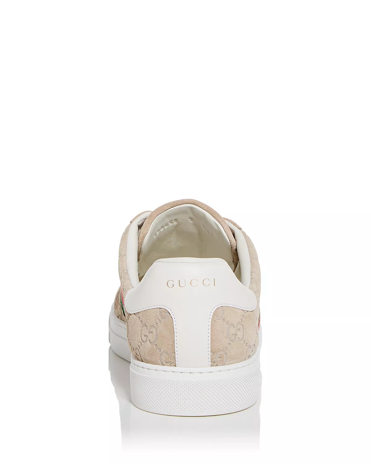 Men's Ace GG Embossed Suede Low Top Sneakers - 3