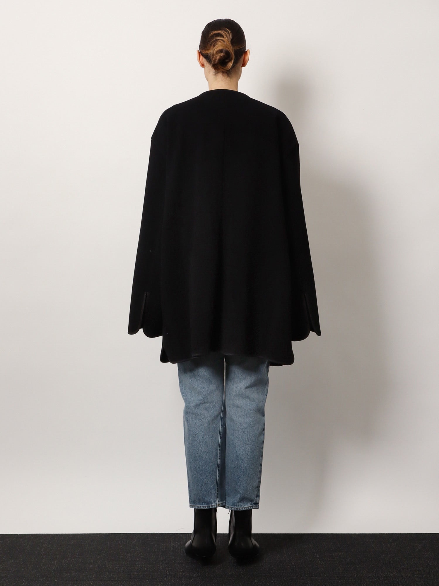 コート TOTEME Wool blend coat with lateral slits Totême Wool blend coat with lateral slits