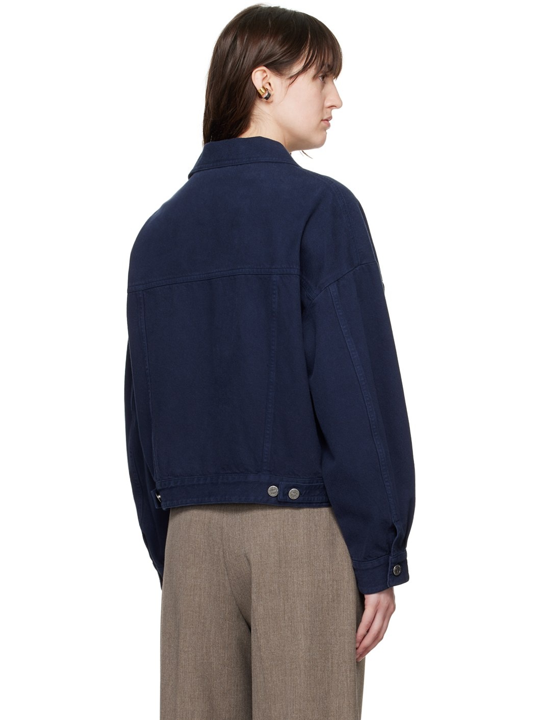 Navy Cally Denim Jacket - 3
