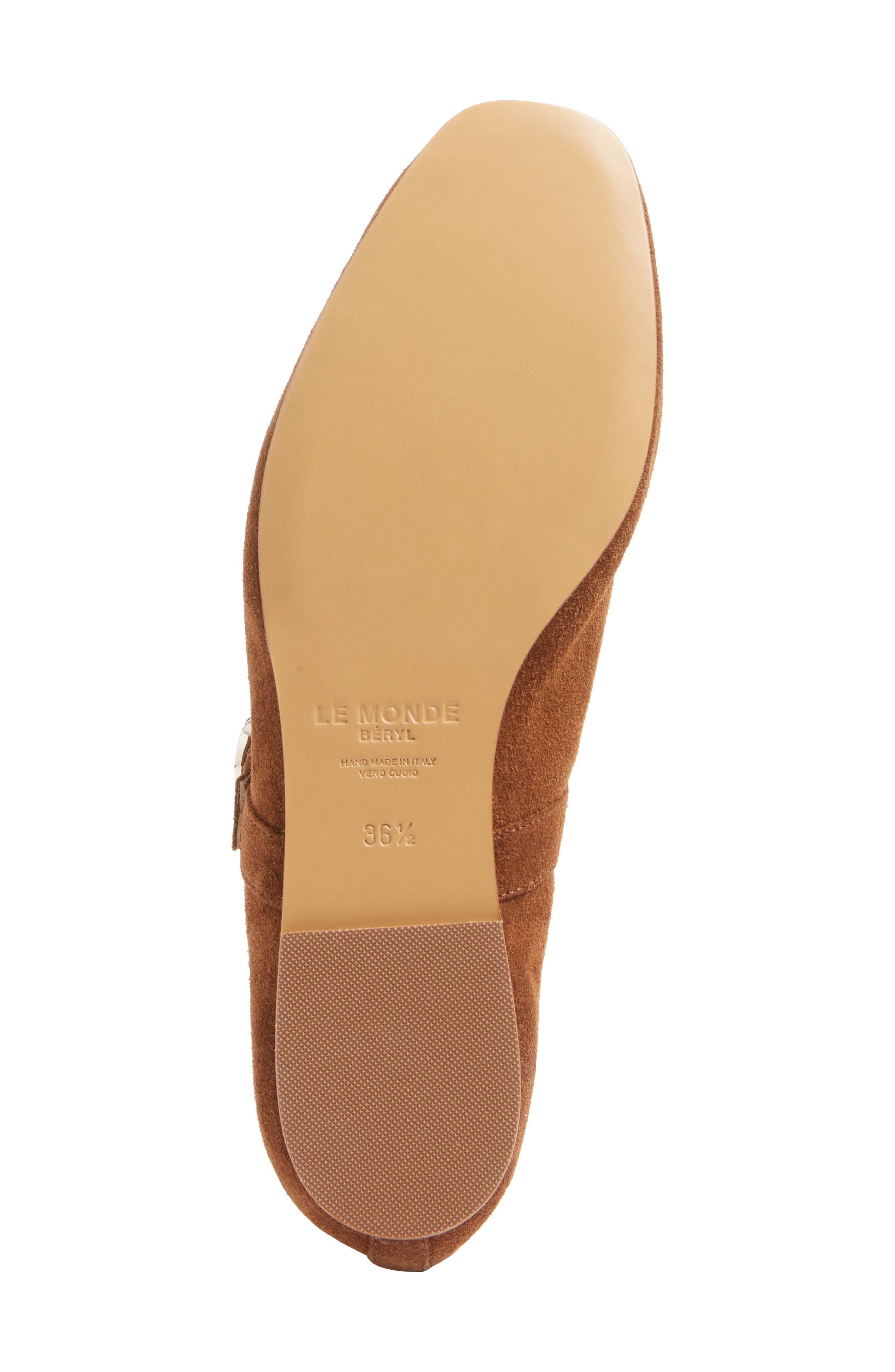 Le Monde Beryl Suede Mary Jane Flat in Dark Cinnamon at Nordstrom - 6