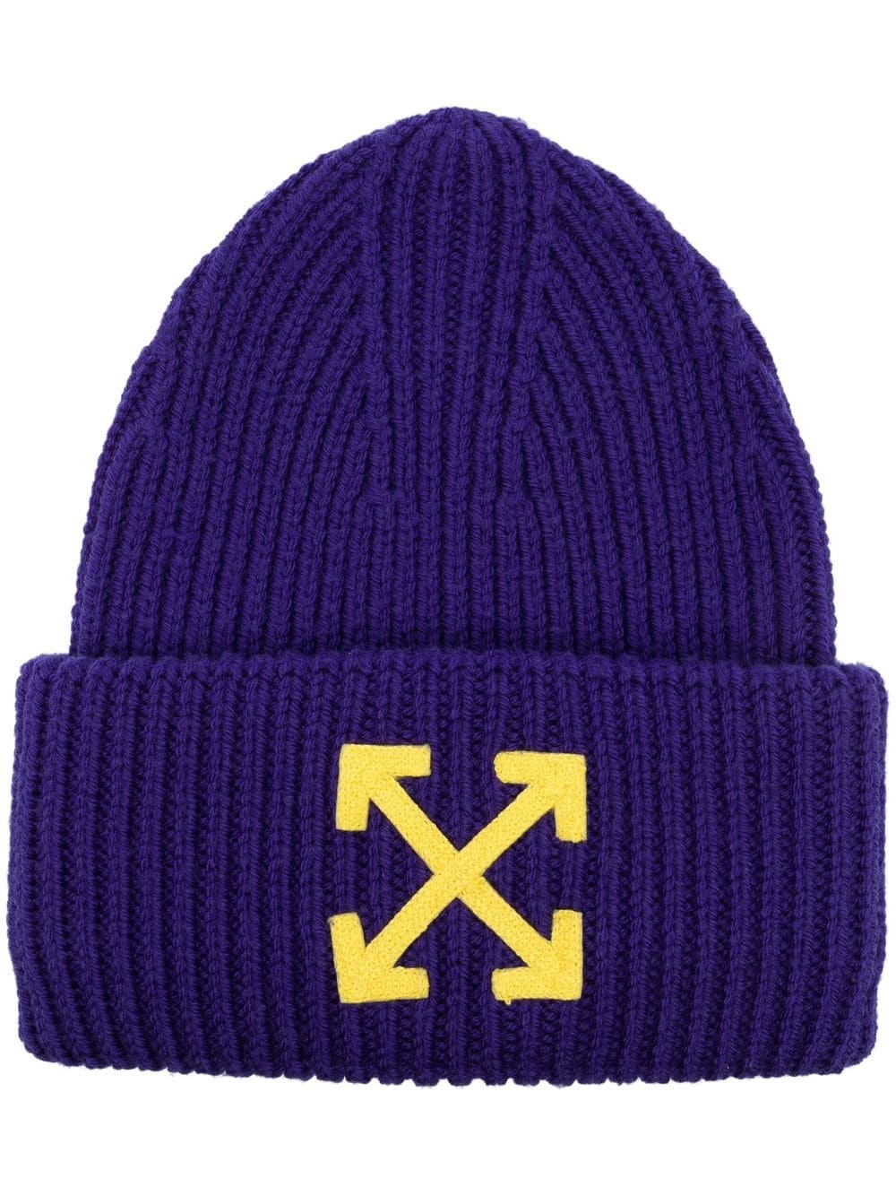 Arrows ribbed beanie - 1