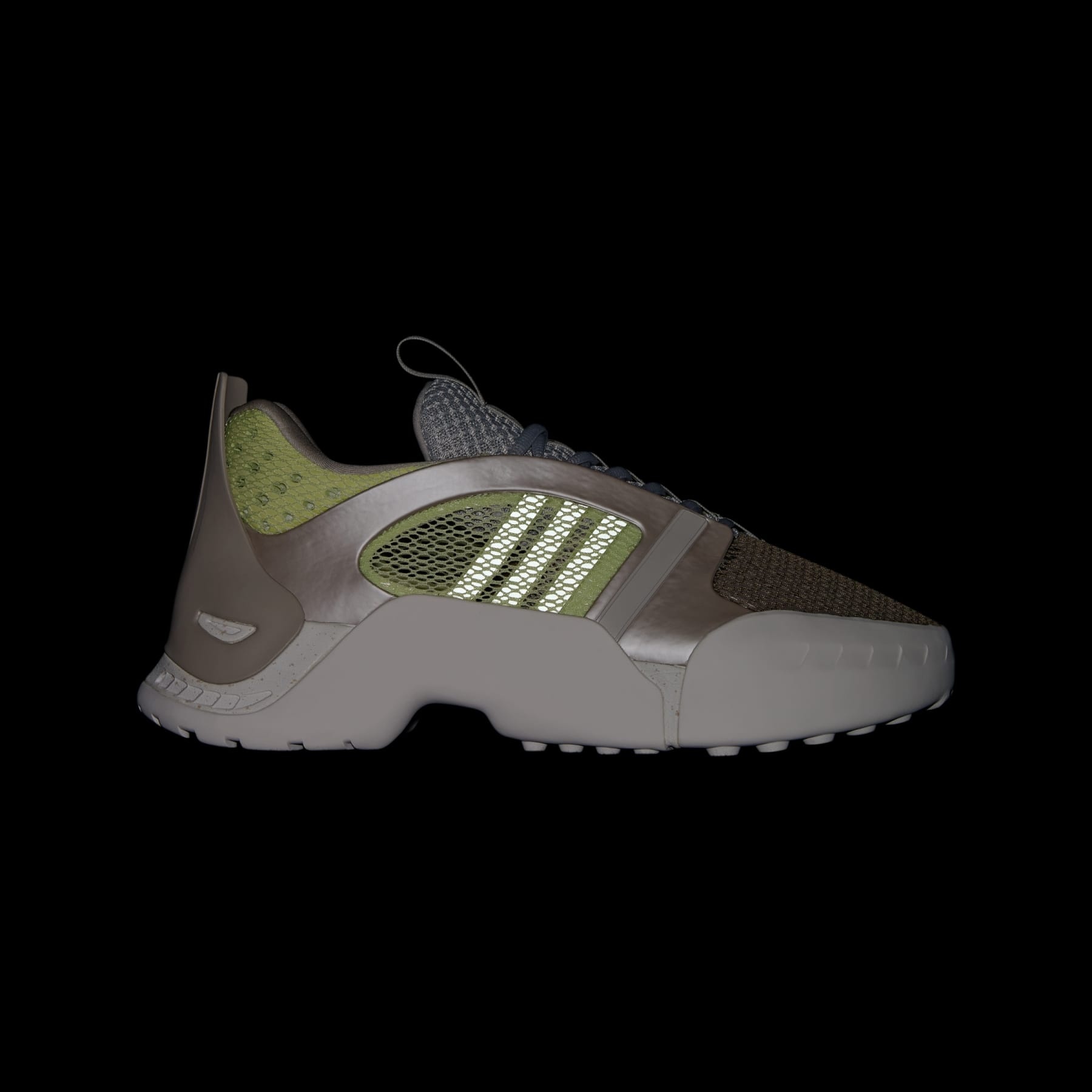 Adidas x Dingyun Zhang Kouza JH9127 Sneakers Lime / Granite ( 6.5 ) adidas Kouza x Dingyun Zhang in Gray | SVD main image 4