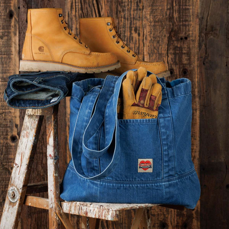 18L Denim Tote 7