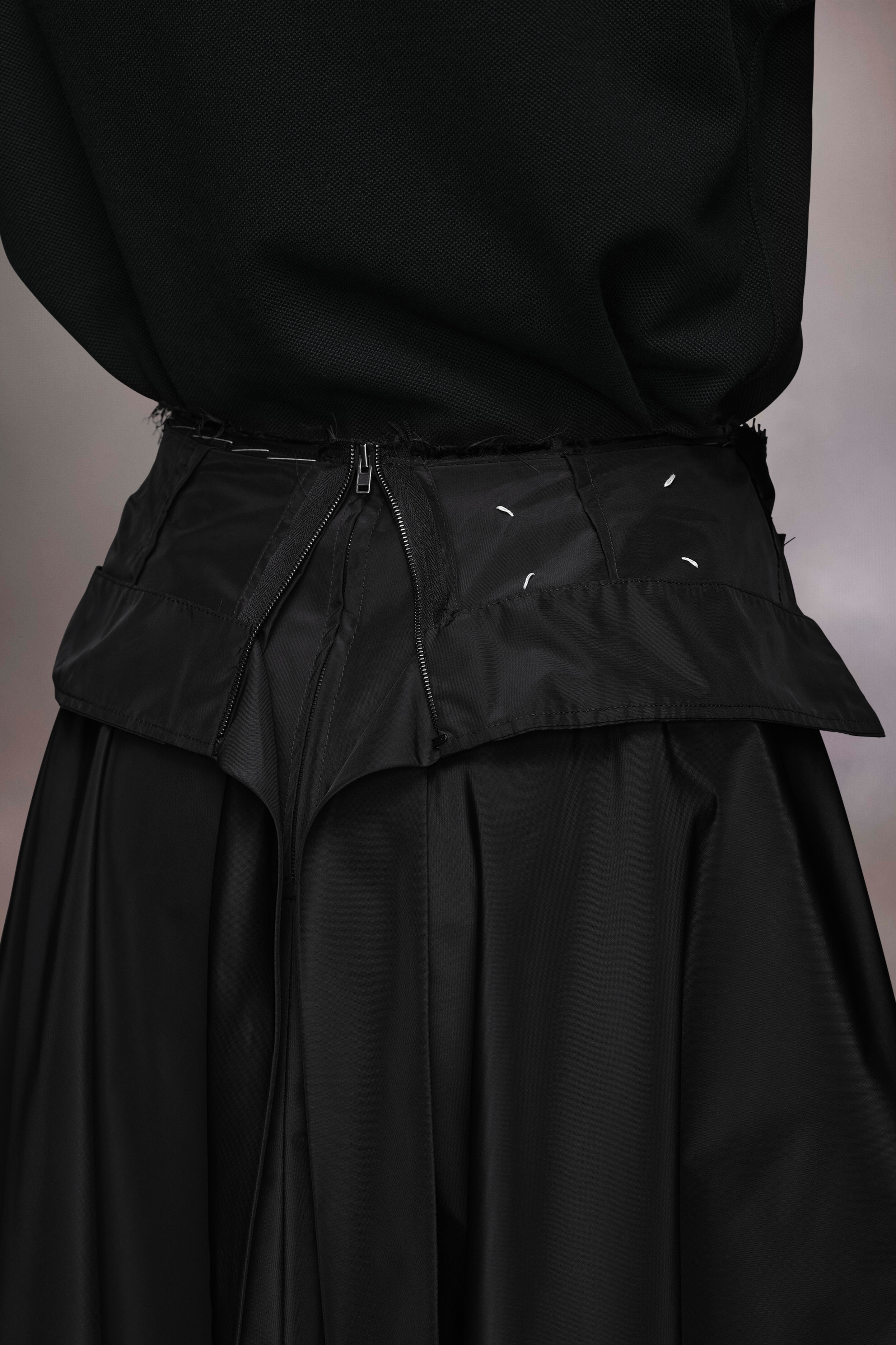 Taffeta Midi Skirt - 6