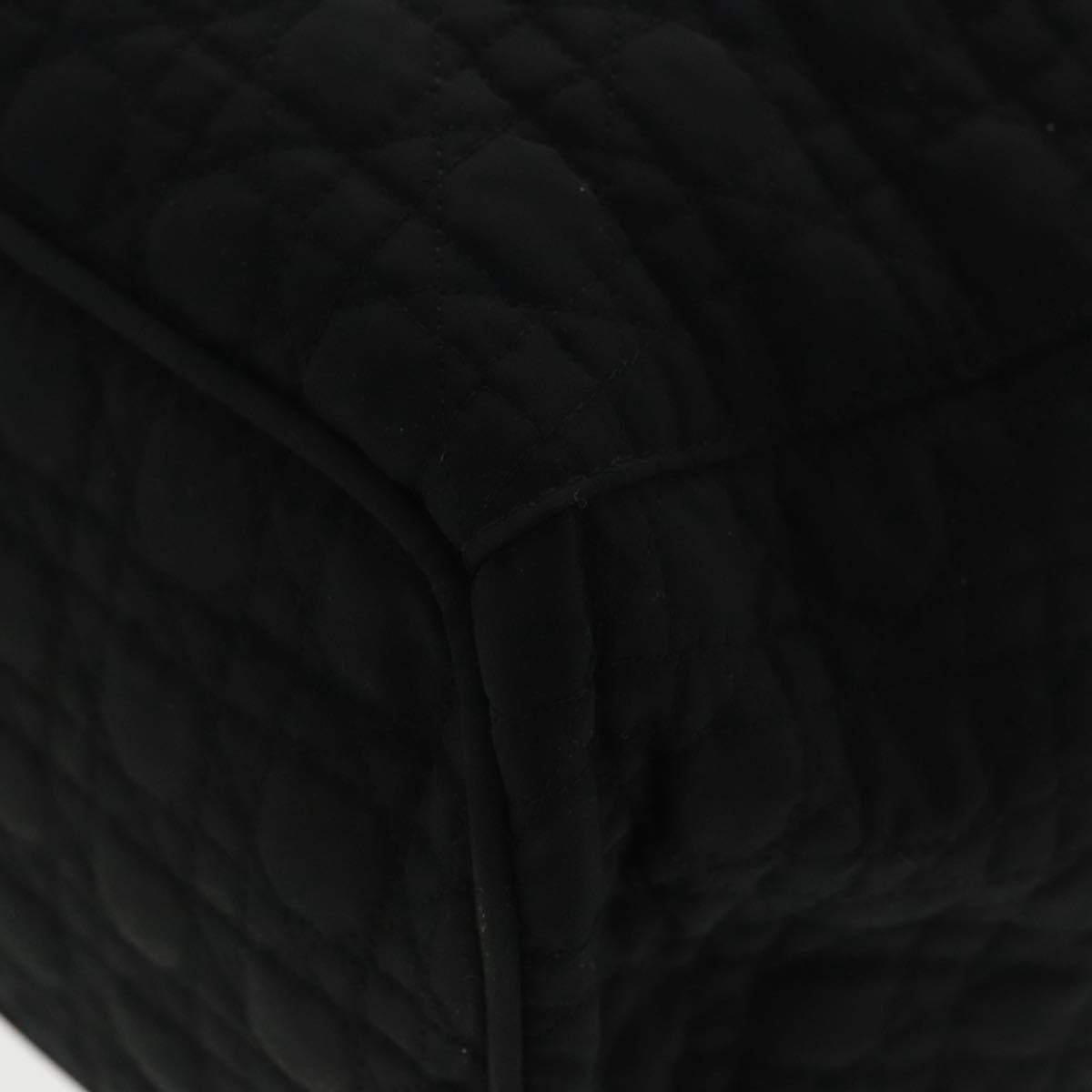 DIOR Canage Hand Bag Nylon Black Gold - 11