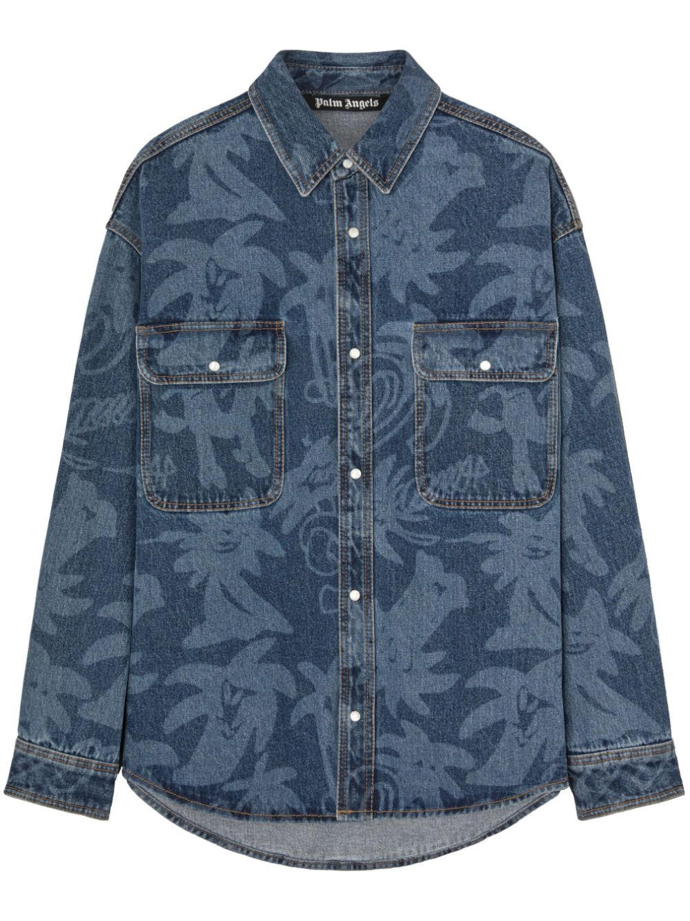 Palm Angels Men Logo Shirt - 1