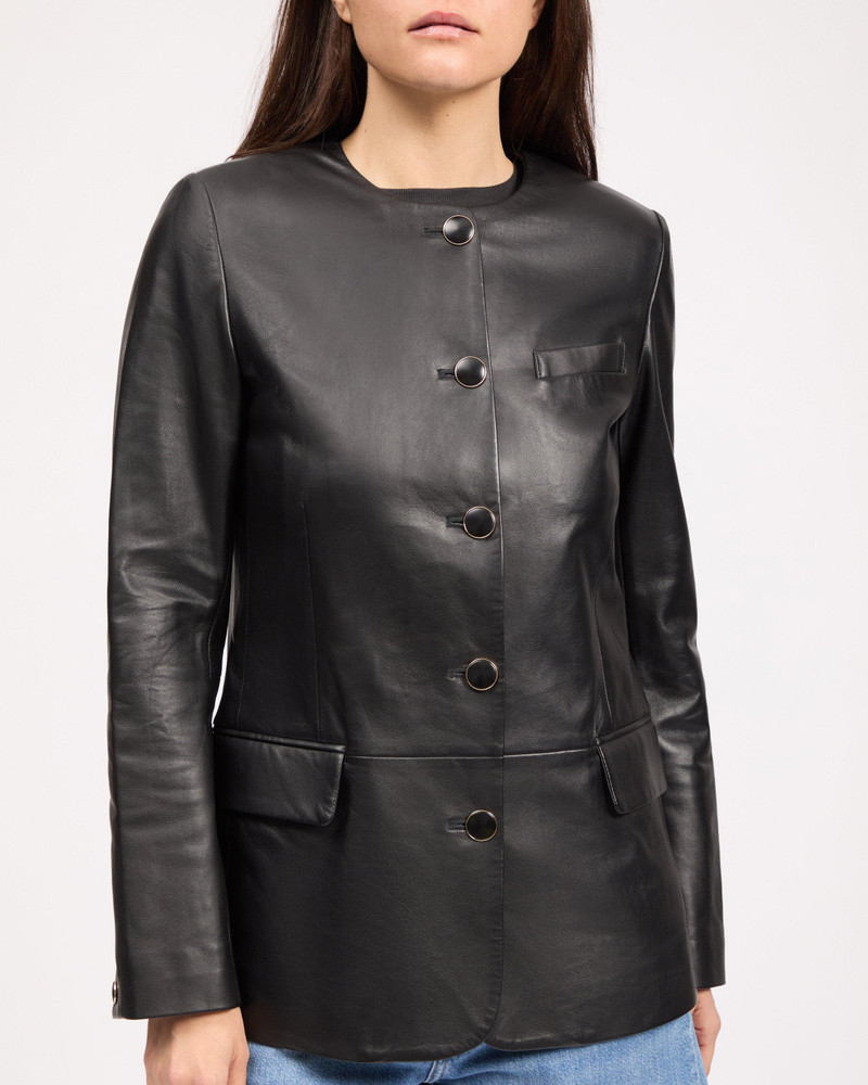 Payley Leather Blazer 3