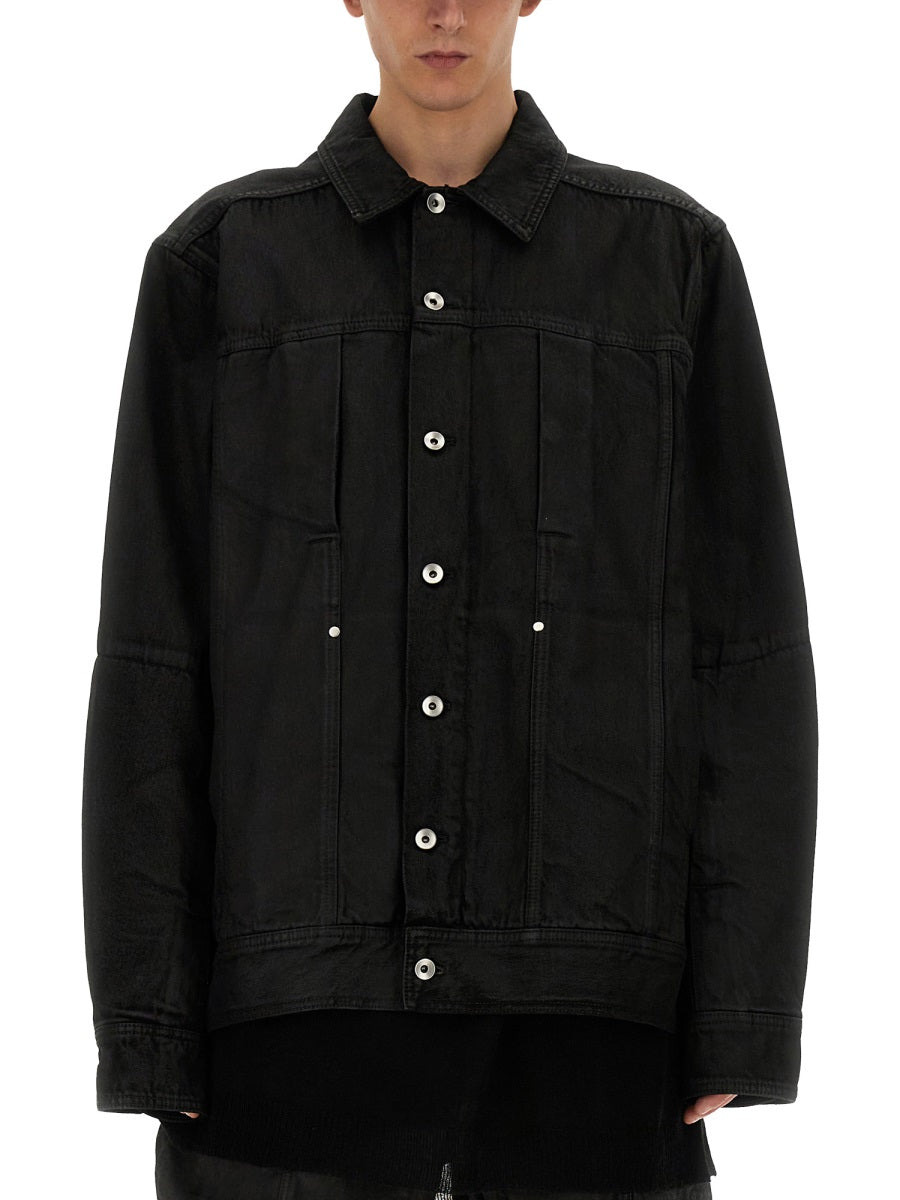 Rick Owens Men Denim Jacket - 1