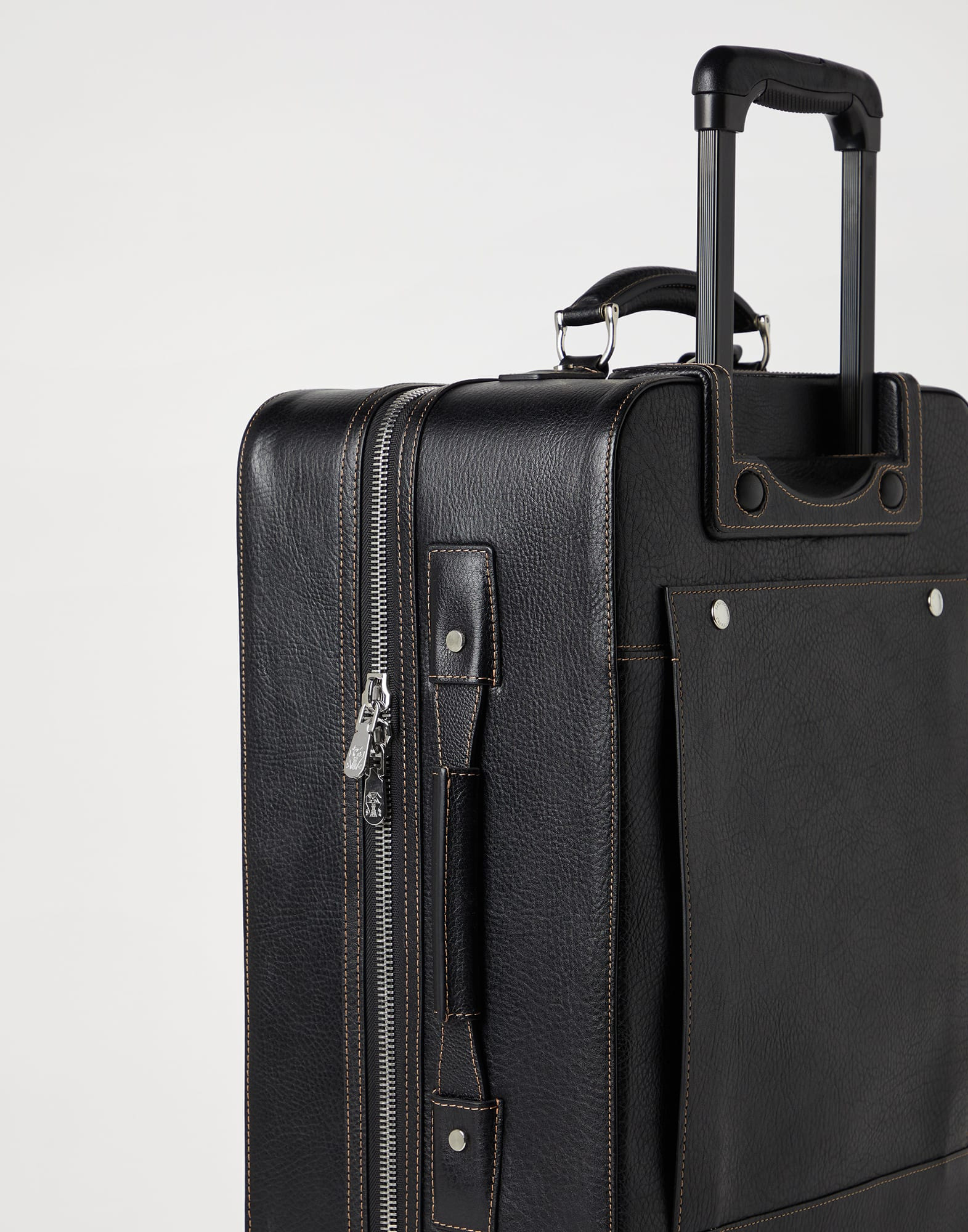 Grained calfskin suitcase - 3