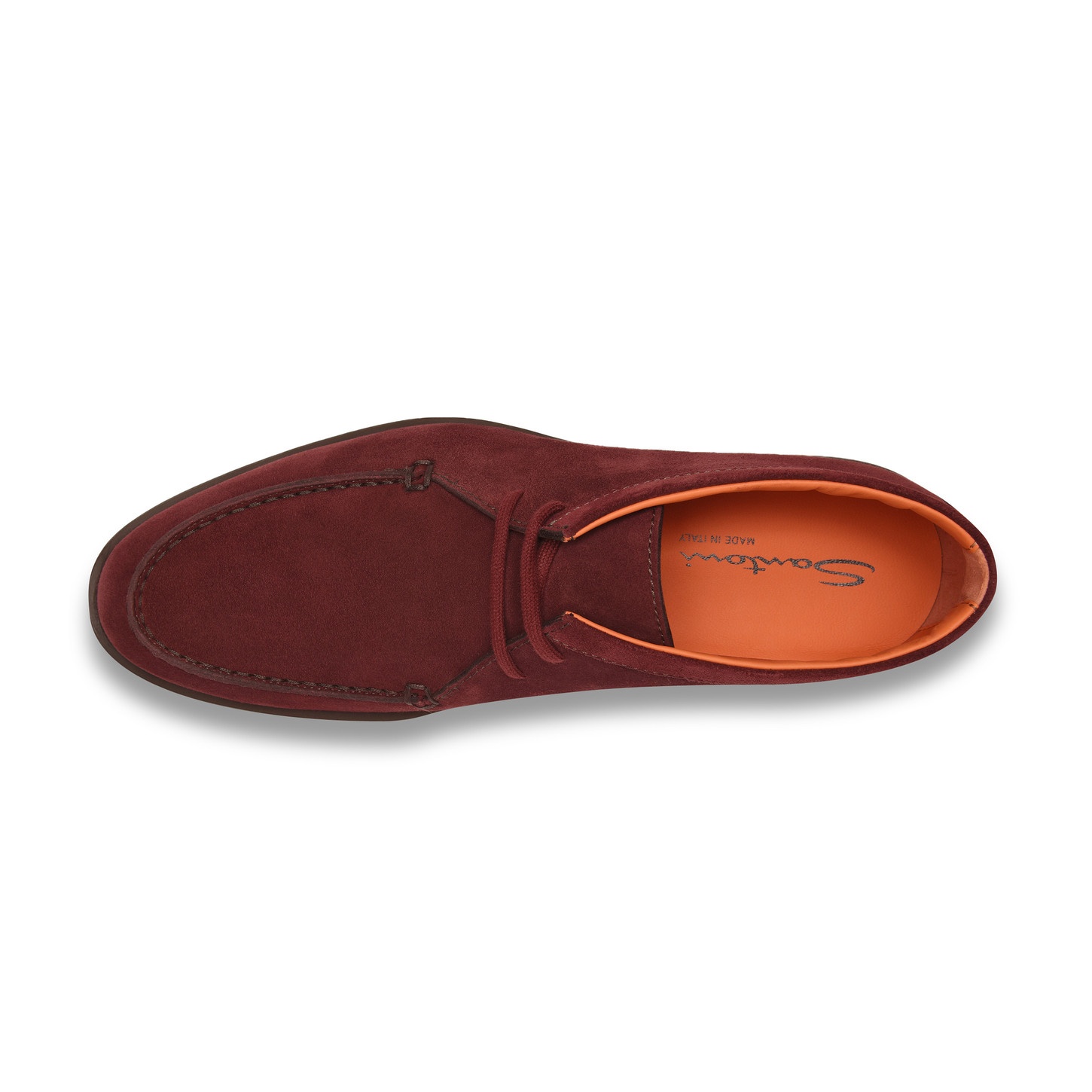 Men's red suede desert boot - 5