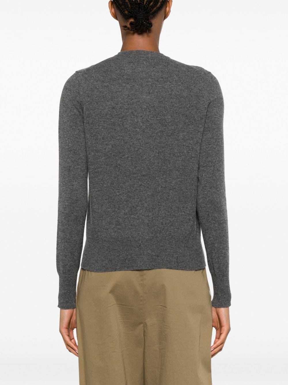 N°300 Little 2 crew-neck cashmere cardigan - 4