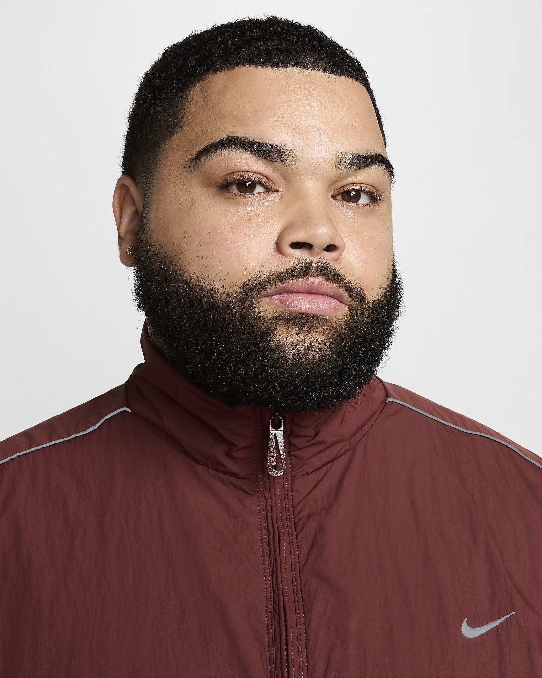 Nike Sportswear Solo Swoosh Men's Woven Track Jacket - 13